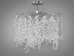 Стельова кришталева люстра Гліцинія
