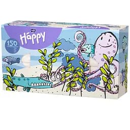 Носовые платочки двухслойные Bella Baby Happy, в ассортименте, 150 шт.