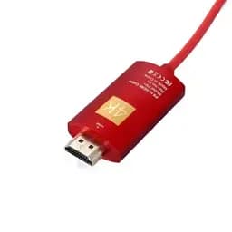 Кабель Extradigital HDMI (M) - Type-C (M), 2 м, Red teh0020760 - мініатюра 2
