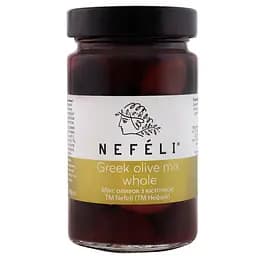 Оливки Nefeli Мікс з кісточкою 300 г (822137)