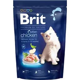 Сухой корм для кошек Brit Premium by Nature Cat Kitten 1,5 кг (8595602553112)