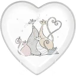 Блюдо керамическое BonaDi Дружеская Семейка 25х25 см в. 3.5 см kuh0009929