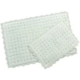 Набір килимків Irya Garnet mint 85х55 см та 55х35 см світло-зелений (svt-2000022260701)