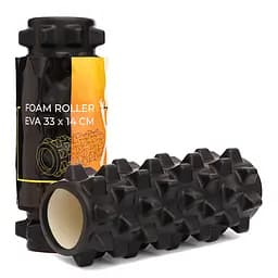 Массажный ролик Cornix EVA 33 x 14 см (валик, роллер) XR-0325 Black