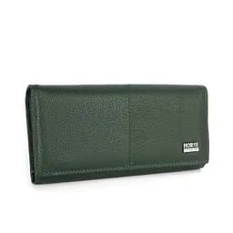 Кошелек женский кожаный Horse Imperial А0001-А темно-зеленый
