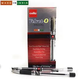 Ручка Cello Original Velvet O, черная, 1 мм, 12 шт.