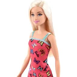 Лялька Barbie Супер стиль Білявка у рожевій сукні (T7439) - мініатюра 3