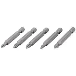 Набор бит отверточных насадок крестообразных Intertool PH1 x PH2 x PZ1 x PZ2 x 50 мм Storm (в упаковке 5 шт.)