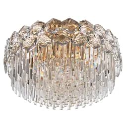 Люстра потолочная Brille торт хрустальная E14 40W G (BCL-717C/12)
