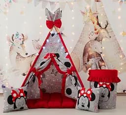 Вігвам для дівчинки Minnie style БОН БОН + кошик для іграшок - мініатюра 3
