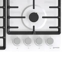 Варильна поверхня Gorenje газова, 60см, чавун, білий - мініатюра 3