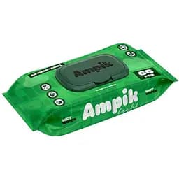Вологі серветки Ampik Light антибактеріальні 66 шт.