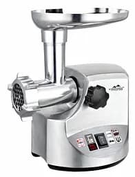 Monte Ел.Мясорубка/3100ват/Алюмінієвий корпус/три перферовані диски/реверс/, насадка кеббе