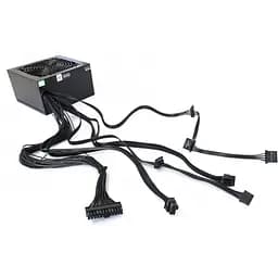 Блок живлення Gamemax GM-600 80+ APFC Black - мініатюра 4