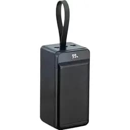 Зовнішній портативний акумулятор XO PR158 50000 mAh 22.5W чорний 6920680829279