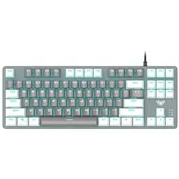 Клавиатура Aula F3287 Keycap KRGD Blue USB UA White/Grey (6948391240688)