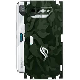Захисна плівка StatusSKIN для Asus ROG Phone 7 Корпус Вініл Камуфляж зелений