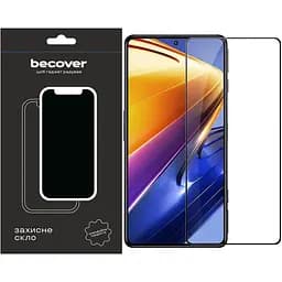 Захисне скло BeCover для Poco F4 Black (709274)