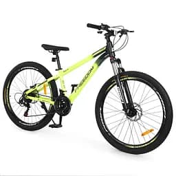 Велосипед PROFI FREEDOM 24 д. FD-2401 алюм.рама 11",SKD85%,SHIMANO 21SP,швидкознім.кол.,лайм