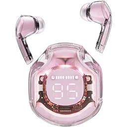 Беспроводные наушники Acefast TWS T8 вакуумные розовые