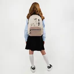 Рюкзак для старшої школи Kite Education teens 949M ML Бежевий (ML26-949M) - мініатюра 19