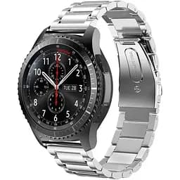 Ремінець BeWatch сталевий для Samsung Gear S3 Срібло (1020405)