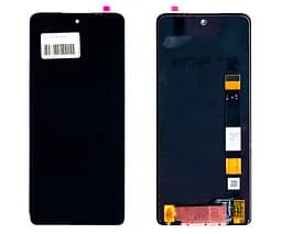Дисплей Samsung A528 Galaxy A52s 5G, чорний, без рамки, (OLED)