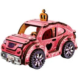 Деревянный 3D конструктор Turbo Princess PuzzleOk Puz-00969 70 деталей