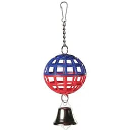 Іграшка для птахів Природа Куля із дзвіночком, 13.5 см