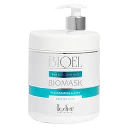 Професійна зміцнювальна біомаска для пошкодженого волосся Keratin Bioel Le Cher 1000 мл