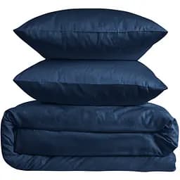 Наволочка МВМ My Home (MVM) Місячне сяйво глибокий синій 50 x 75 см (BL-P-10 DEEP BLUE) - мініатюра 4