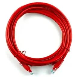 Патч-корд 20м, RJ-45, Cat.5e, CU, мідь, червоний Ritar (PCR-CU/20Rd / 04303)