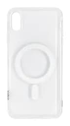 Магнитный чехол XON PhoneCase Magnetic для iPhone X/XS (PCMA1110110T 1851) Прозрачный