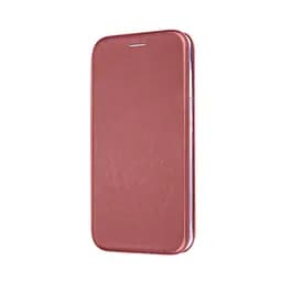 Чехол-книжка для Samsung Galaxy A55 5G (A556), G-Case, бордовый, кожаный чехол-книга из экокожи (PU) и TPU, с магнитом, с подставкой и вместительным кардхолдером, противоударный, защита всего корпуса, ArmorStandart (ARM74470)