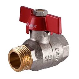 Кран кульовий прямий Solomon 1/2″ ЗВ КБ PN30 B1015