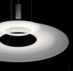 Світильник підвісний KLOODI DECO PE-AURA700 13W 3K WH/BK - мініатюра 4