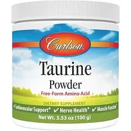 Таурін Carlson Taurine Amino Acid Powder у порошку 100 г