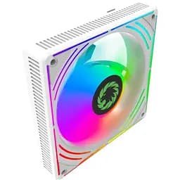 Комплект вентиляторів GameMax 3шт 3*120мм mm White frame ARGB RA300 WH (RA300 WH) - мініатюра 4