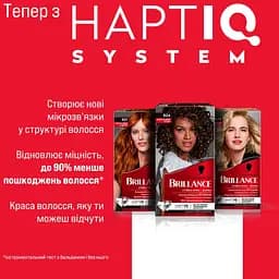 Стійка крем-фарба для волосся Schwarzkopf Brillance 816 благородний блондин 170 мл - мініатюра 9