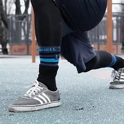 Шкарпетки DexShell Ultra Dri Sports водонепроникні XL з блакитною смугою - мініатюра 4