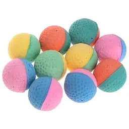 Іграшка для котів та собак М'яч зефірний CW04702 гольф двокольоровий 4.5 см 1 шт. (21346)