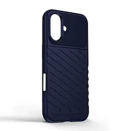 Чехол для Apple iPhone 16, Rhino, синий, противоударный защитный чехол-накладка (панель) из TPU, ударопрочный, обеспечивает защиту всего корпуса от ударов и падений, плотная посадка, минималистичный дизайн, ArmorStandart (ARM82278) - мініатюра 2