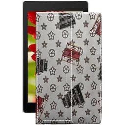 Чохол StatusCASE з екошкіри для планшету Asus ZenPad С 7,0 Z170MG Луі-Вітон-білий