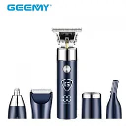Тример акумуляторний чоловічий з бритвою 5W Geemy GM-8012 - мініатюра 3