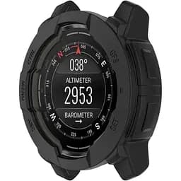 Чохол-бампер DK для Garmin Instinct 3 50mm Силікон Outlines (black)