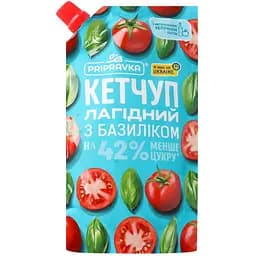 Кетчуп Pripravka Лагідний з базиліком 250 г