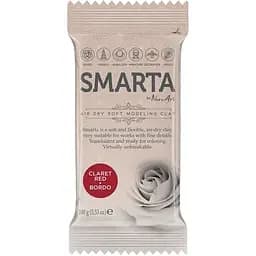 Пластика самозастигаюча Smarta червона темна 100 г