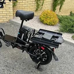 Електровелосипед Minako Monster Pro 18" 1200W 60V 30Ah гідравлічні гальма розкладний багажник/сидіння  duplication - мініатюра 10