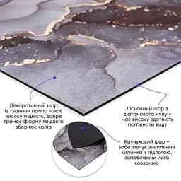 Вологопоглинаючий килимок 40x60CMx3MM (D) SW-00002548 - мініатюра 2