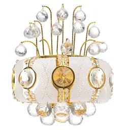 Бра Brille BCL-262W/2 настенное накладное в спальню хрустальное